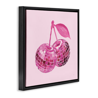 «Pink Glam Disco Cherries», art par Sarah Adams