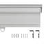 Rideau roulant transparent gris-1134887516