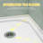 36 In. D X 36 In. W X 4 In. H Center  Drain Single Threshold Sector Shower Base