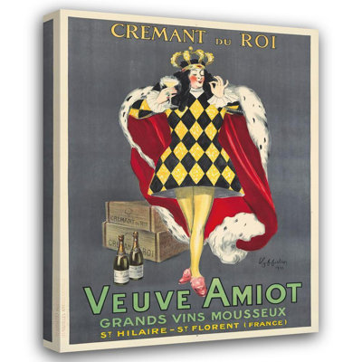 «Widow Amiot» par Leonetto Cappiello - Art mural sur toile tendue avec châssis