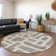 Premium Machine Washable Prisco Taupe Rug