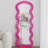 Flannel Full Length Wave Rose Floor Mirror With Stand For Bedroom Living Room Hanging Or Against The Wall-270494938
