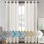 Paire de rideaux semi-transparents avec œillets Hywell-1268837101-1268837089