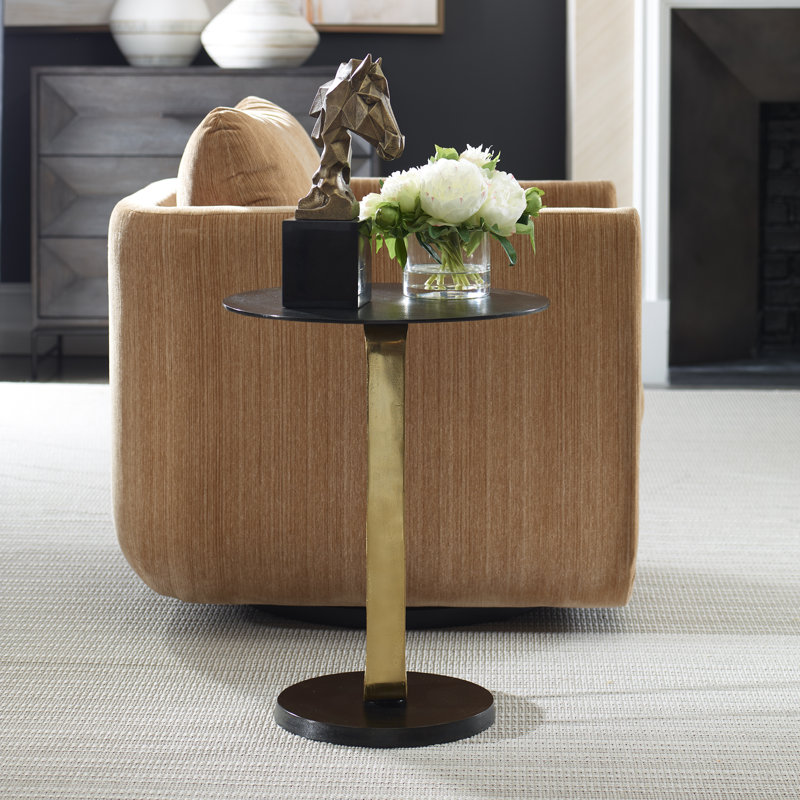 Table d'appoint en laiton Kela