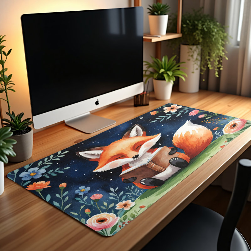 Polyester Desk Pad, 23.6x13.8