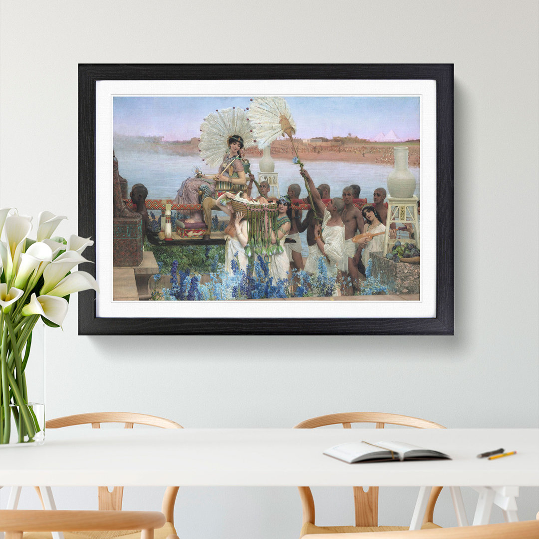 The Finding of Moses by Lawrence Alma-Tadema - Picture Frame Painting