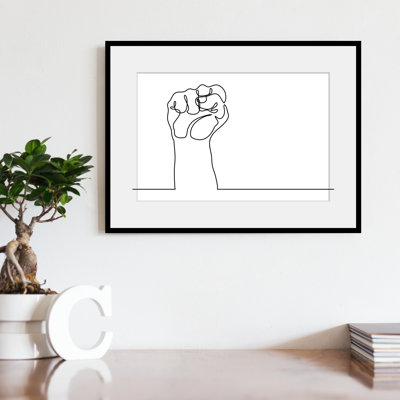 Fist - Single Picture Frame Print