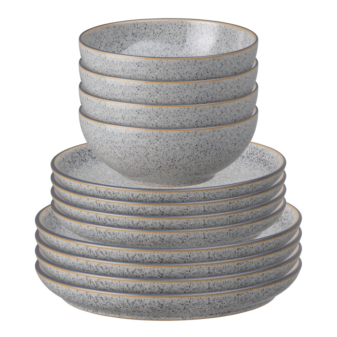 Denby Handmade Stoneware Dinnerware Set - Service for 4 Denby