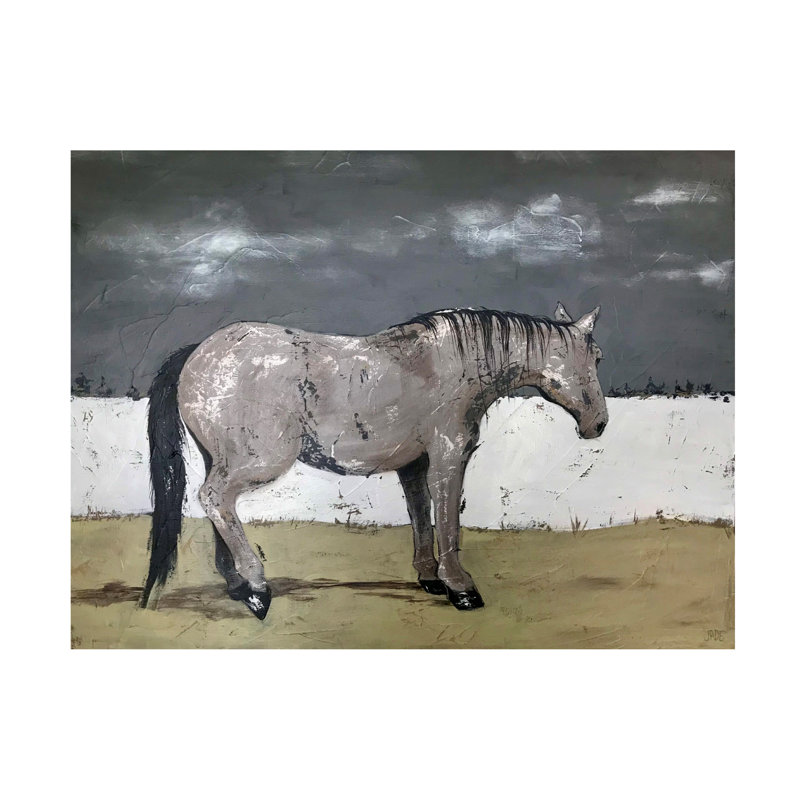 «Born Free II» sur, H 14 po x l 14 po