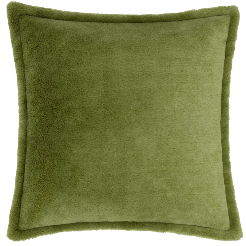 Kallu Cushion Cover Square Cushion Cover, 55cm H x 55cm W, Green