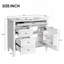 Meuble-lavabo avec lavabo et meuble de rangement 2 tiroirs-1957466145