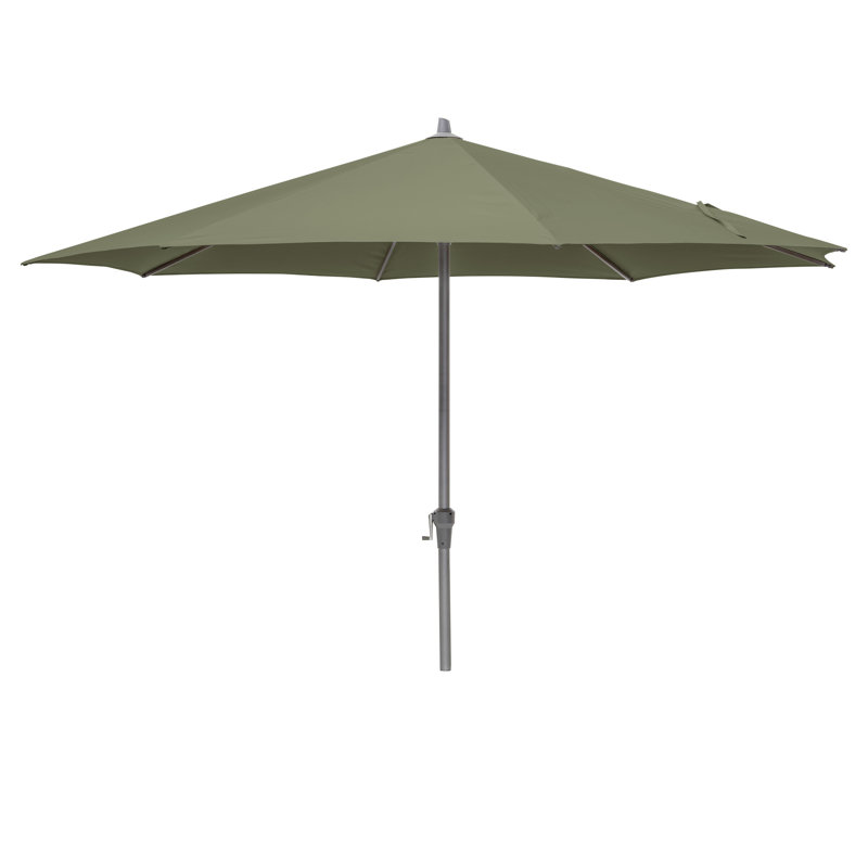 Hatten Riva Premium 3m Traditional Round Parasol, Havana