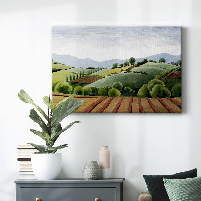 «Tuscan Valley S Croquis III», toile tendue avec châssis, H 8 po x l 12 po