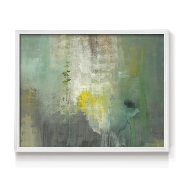 Forage - Reproduction encadrée - Restickable, H 8 po x l 10 po, Blanc