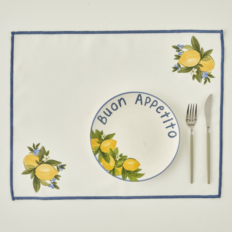 Napperon en coton Lemoncello