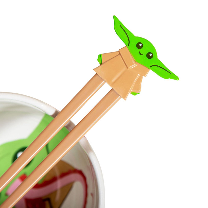 Ensemble de bol et baguettes Star Wars: The Mandalorian Grogu Tentacle