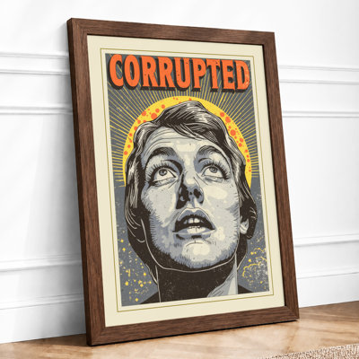 Corrupted Saint Industrial - Framed Print