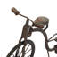 Sculpture de vélo en métal