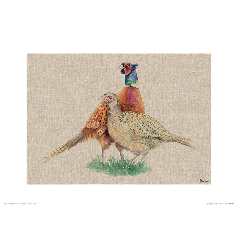 Closed Season by Jane Bannon - No Frame Painting, 30 cm H x 40 cm W x 0.01 cm D