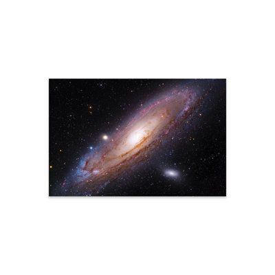 Hasseltine The Andromeda Galaxy (M31) On Plastic/Acrylic by Robert Gendler Graphic Art