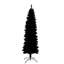 Mince arbre de Noël artificiel avec support en métal pliable