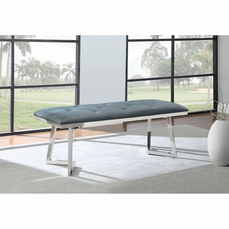 Upholstered Design Tufted Bench
