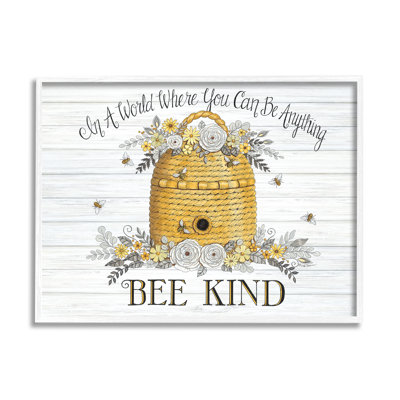 «In A World Bee Kind», impression graphique