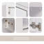 Reesha 1.31mm W 1.97mm H Wall Mounted Required Framed Medicine Cabinet Mirror 3 Adjustable-739703493