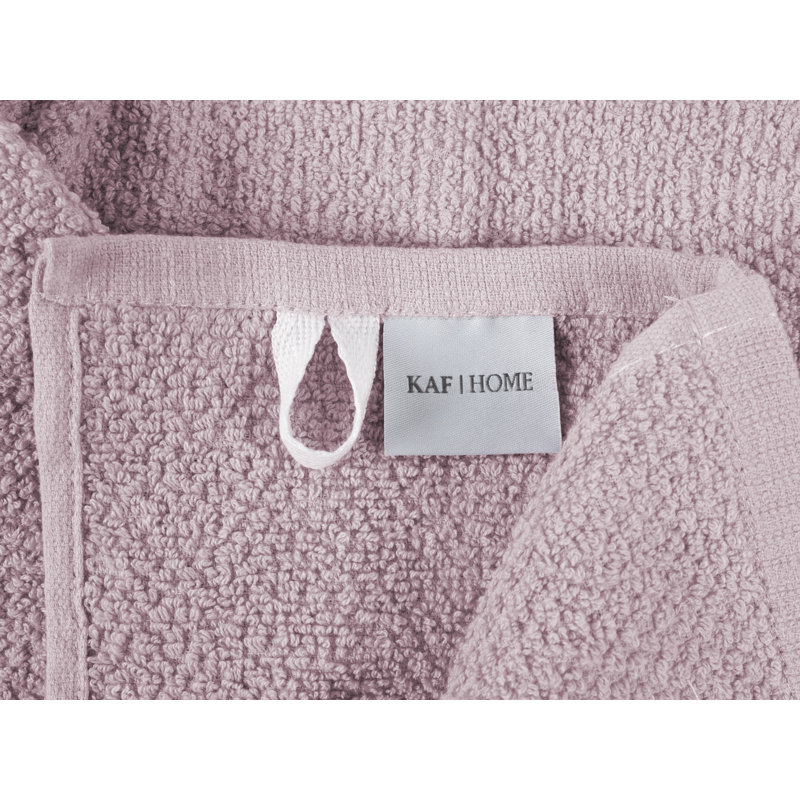 Ensemble de 4 essuie-tout en éponge KAF Home Deluxe, Lilac