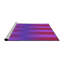 Tapis 100% à motifs lavables à la machine 2989 WSH-PAT3841-PUR-68523023