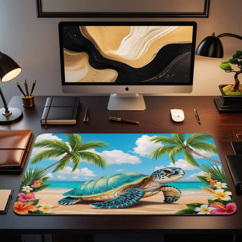 Polyester Desk Pad, 23.6x13.8