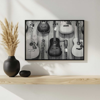 «Guitar Heaven I» par Jennifer Rigsby, reproduction d'art