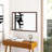 Wood Framed Mirror with Safety Backing Ideal for Bathroom / Vanity Mirror Ellis Collection-461758312-461758320