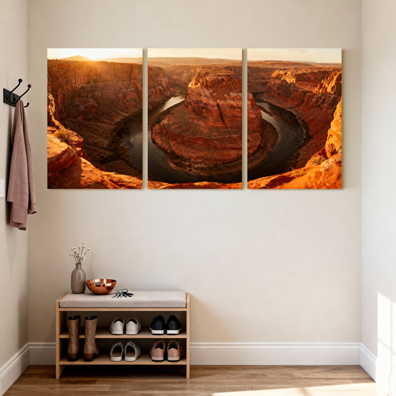Scénario et paysages urbains Grand Canyon, H 24 po x l 48 po