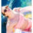 CoTa Global Inflatable Pool Float Tube Confetti 36 Inches Premium Swim Ring Heavy Duty Vinyl Flotation Pool Floats Toy for The Beach, Party, Vacation, UV Resistant - Pool Party (Rose Gold)