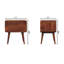 Table de chevet en bois massif Vinson