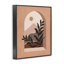 «Terracotta Boho Window», art de la giclée encadrée par Nataly White-107873405-111733957