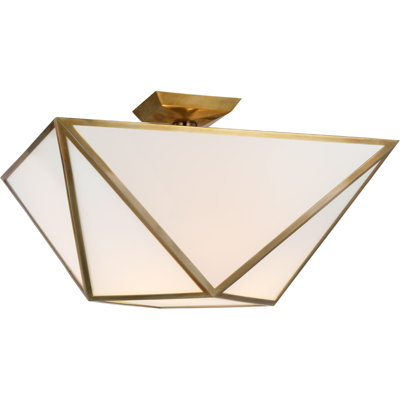 Julie Neill Lorino Large Semi-Flush Mount