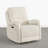 270° Swivel Glider Velvet Power Recliner With Ambient Light And USB Charging-1005819945