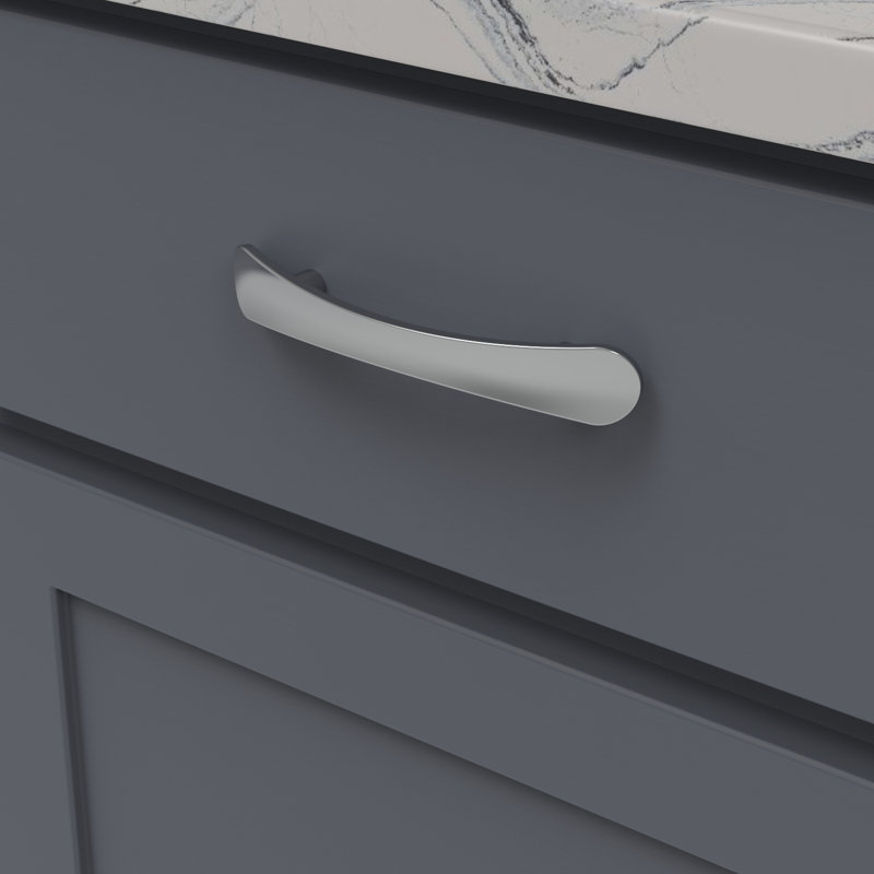 Vale Collection Pull, Chrome, 3 3/4" inch