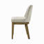 Ensemble de 2 chaises d'appoint rembourrées