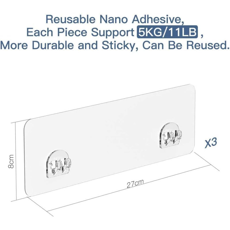 Hatten Adhesive Stainless Steel Shower Caddy