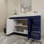 Ensemble de meuble-lavabo simple 59 "avec tiroirs et portes-70381279