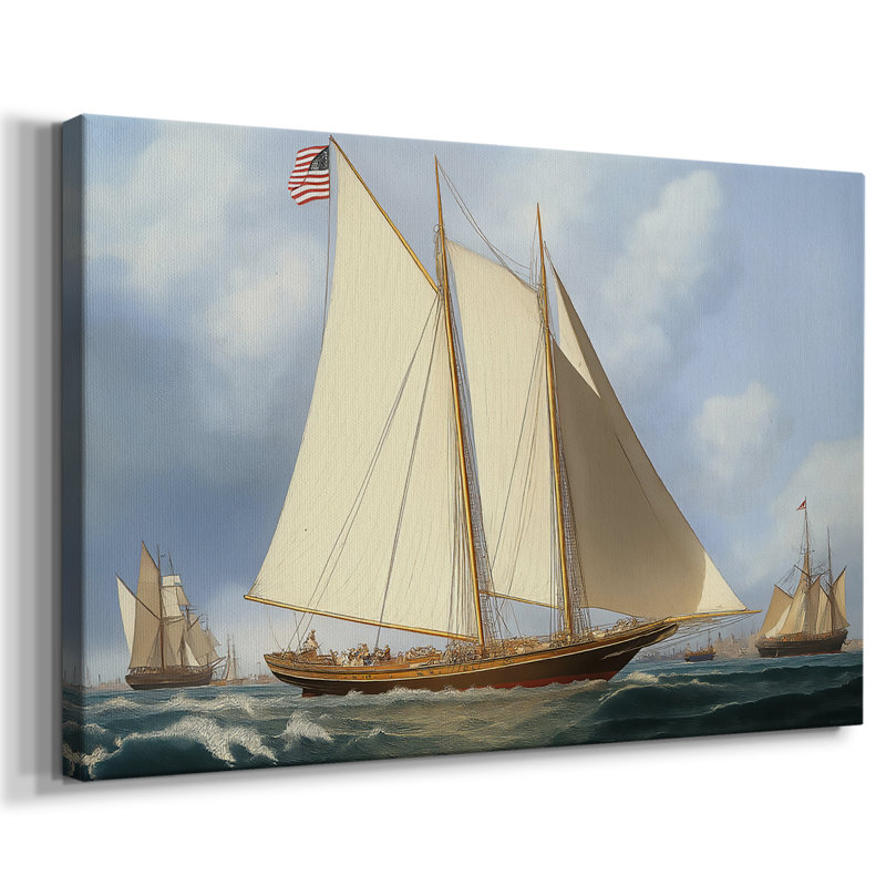 Série Nautical-CII - Cavas enveloppés de galerie, 32 x 48