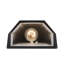 Luminaire de cloison pour l'extérieur à une ampoule de H 9,75 po Brahin-24010537
