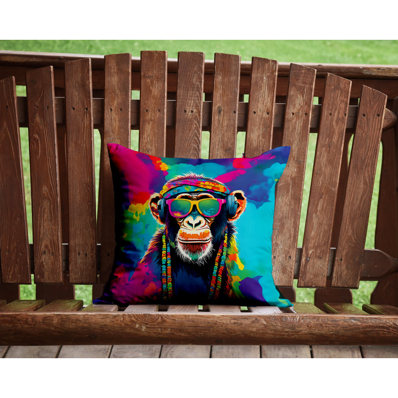 Coussin Hippie, H 14 po x l 14 po