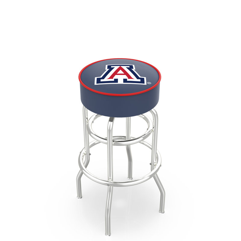 Tabouret de bar et de comptoir pivotant NCAA, Tabouret de bar (assise de 30 po de hauteur), Arizona