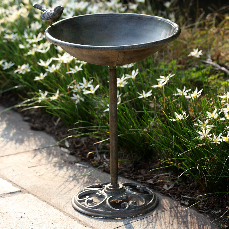 Jowett Metal Birdbath