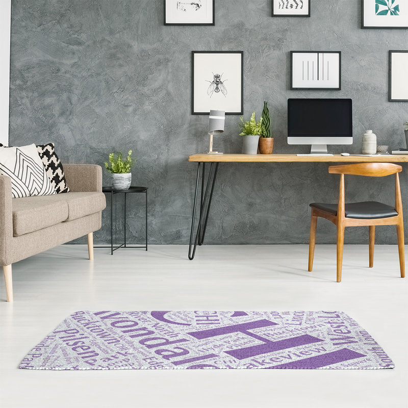 Chenille Indoor Rug, Rectangle 5' x 7'