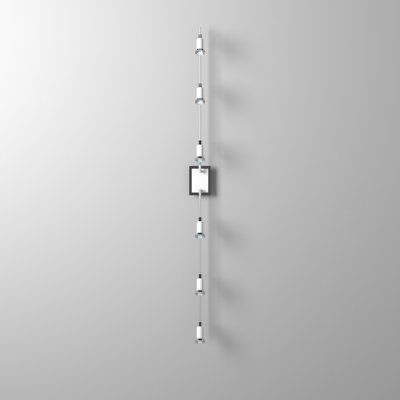 Ensemble de rail d’éclairage 6 lumières Araujo